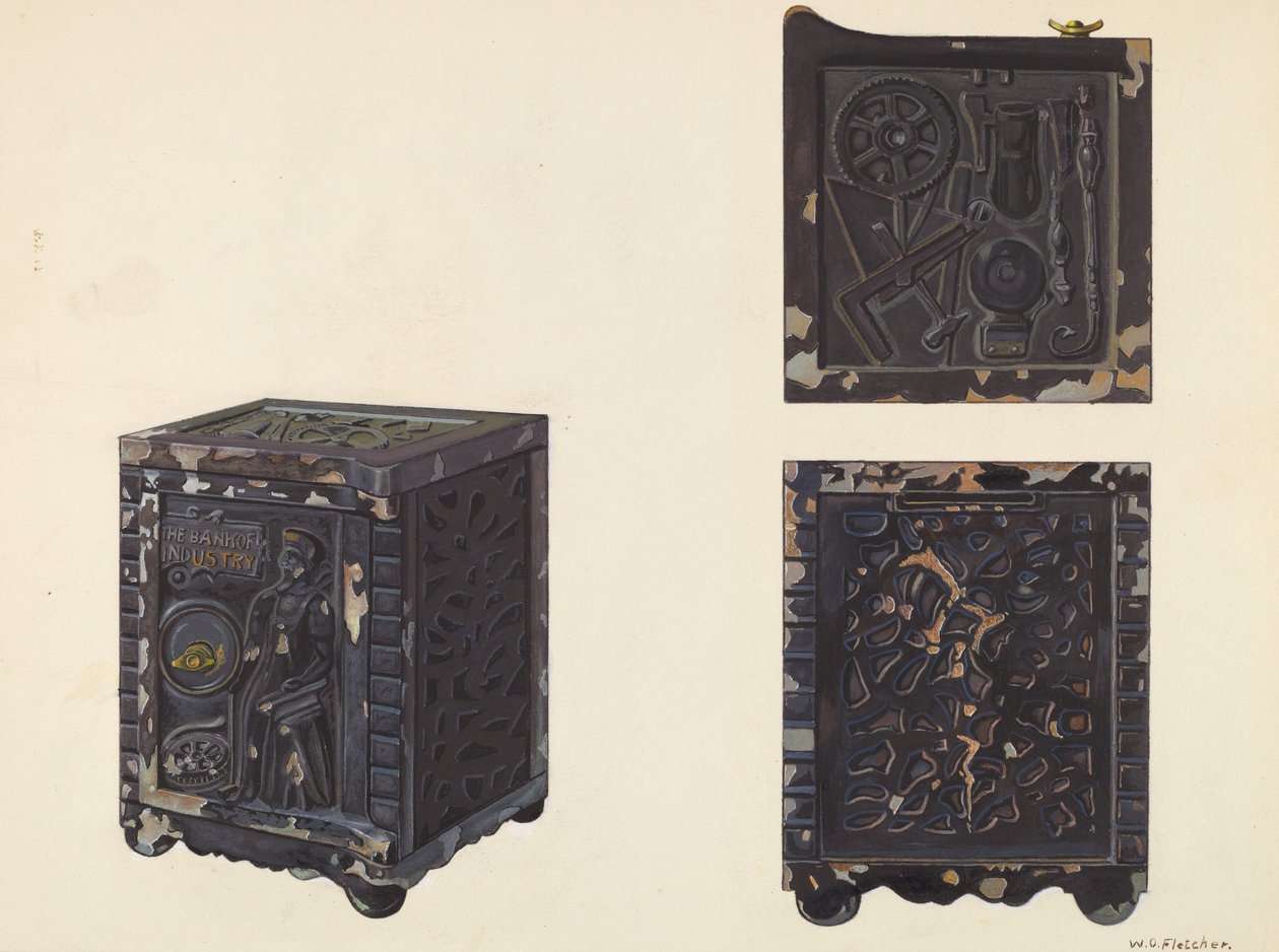 Bank of Industry, c. 1938. av William O. Fletcher