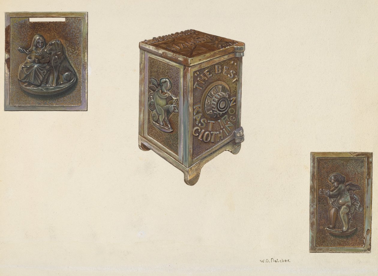 Safe Bank, c. 1940. av William O. Fletcher