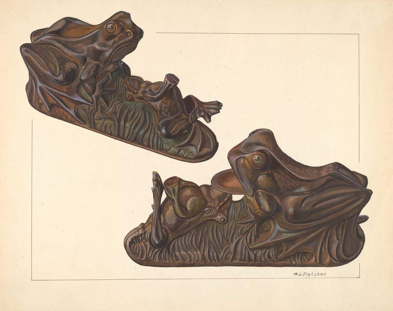 Leksaksbank: Frog, 19351942. av William O. Fletcher