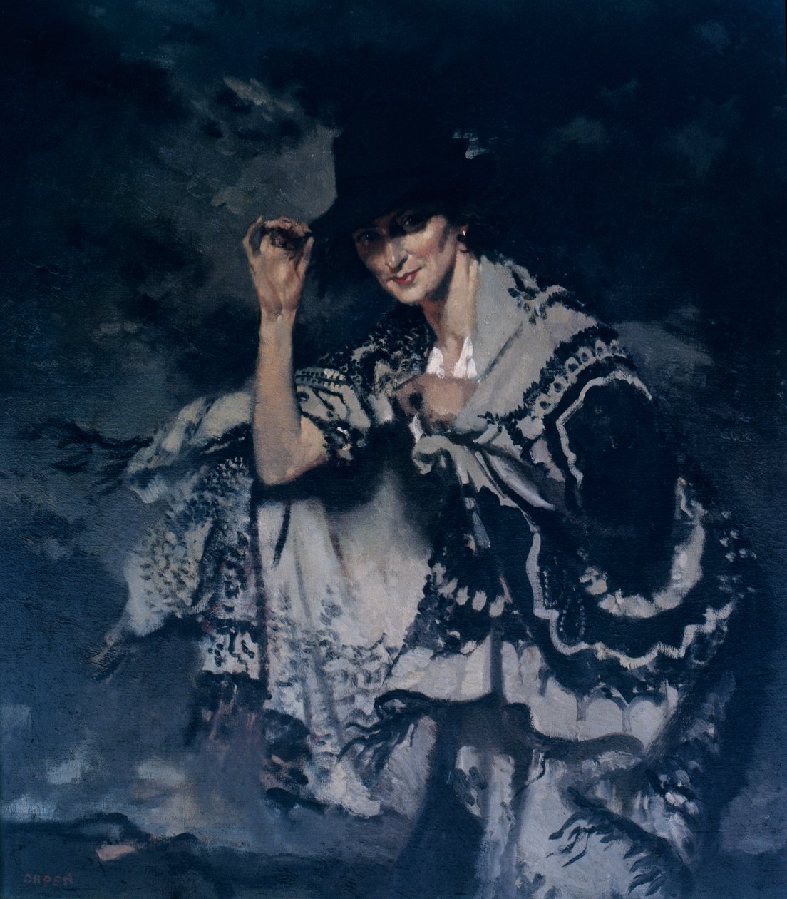 An Aran Islander (olja på duk) av William Orpen