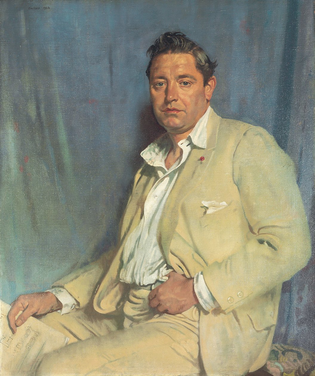 Greve John McCormack av William Orpen