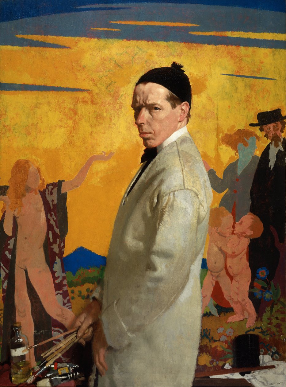 Självporträtt av William Orpen