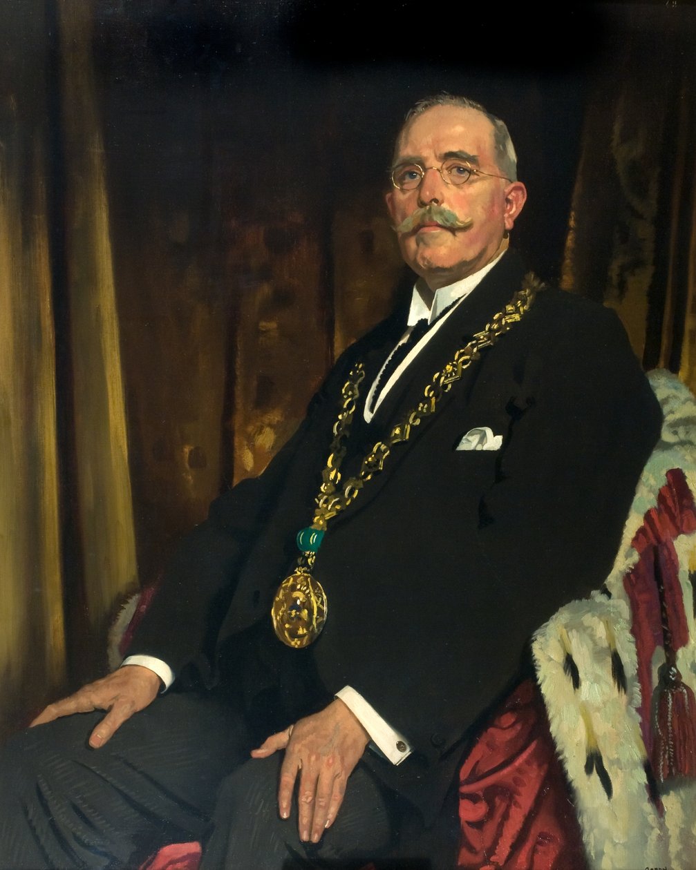 Sir Alexander Spence av William Orpen