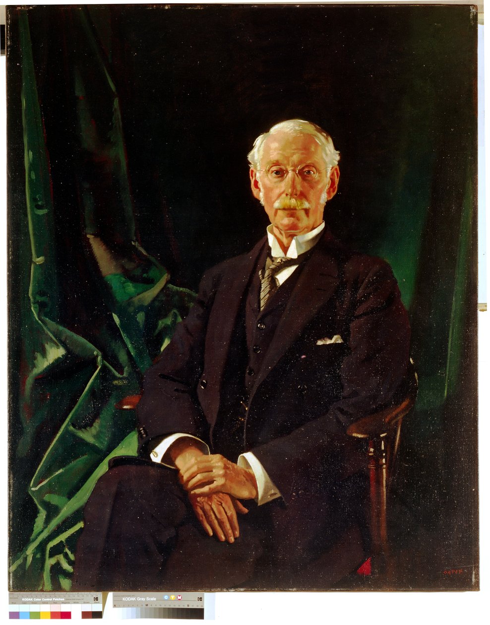 Sir Charles Algernon Parsons, ca 1905-10 av William Orpen