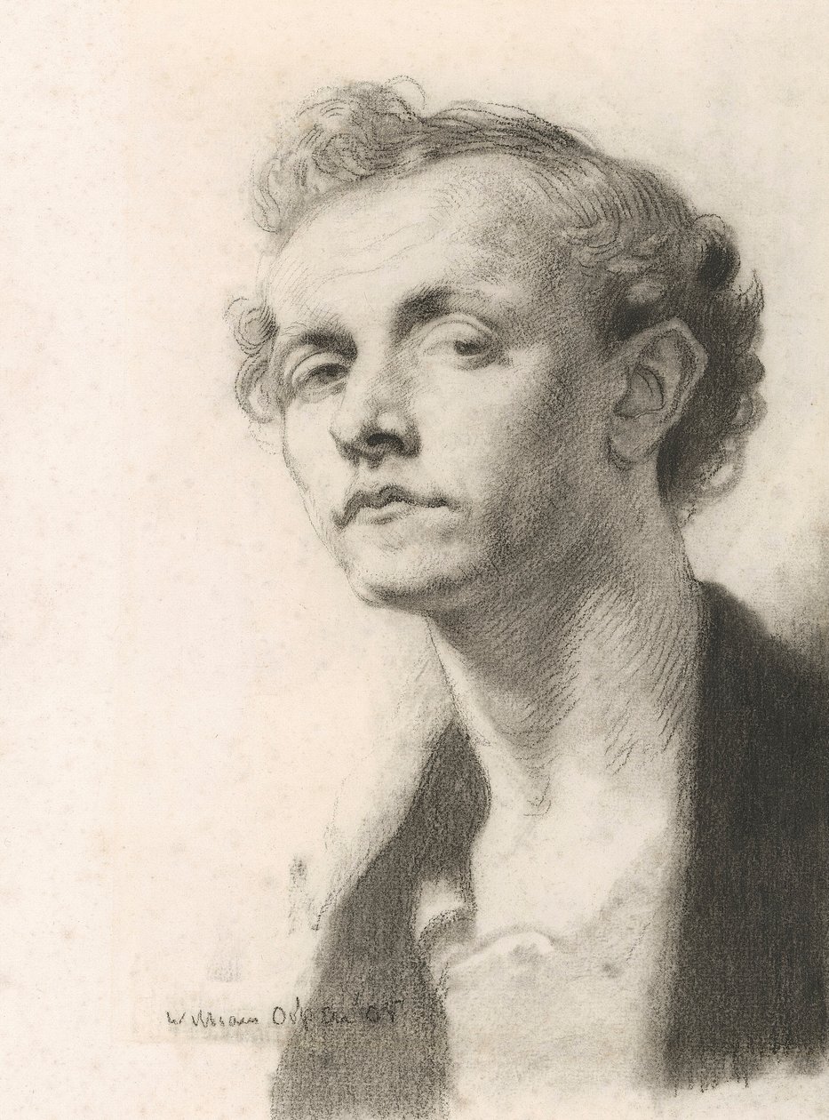 Studie av Jack Knewstub, 1905 av William Orpen