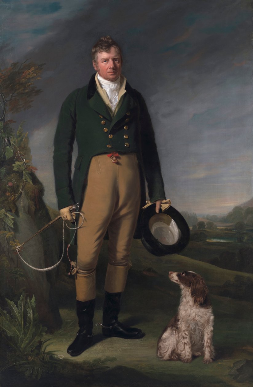 Porträtt av en man av William Owen
