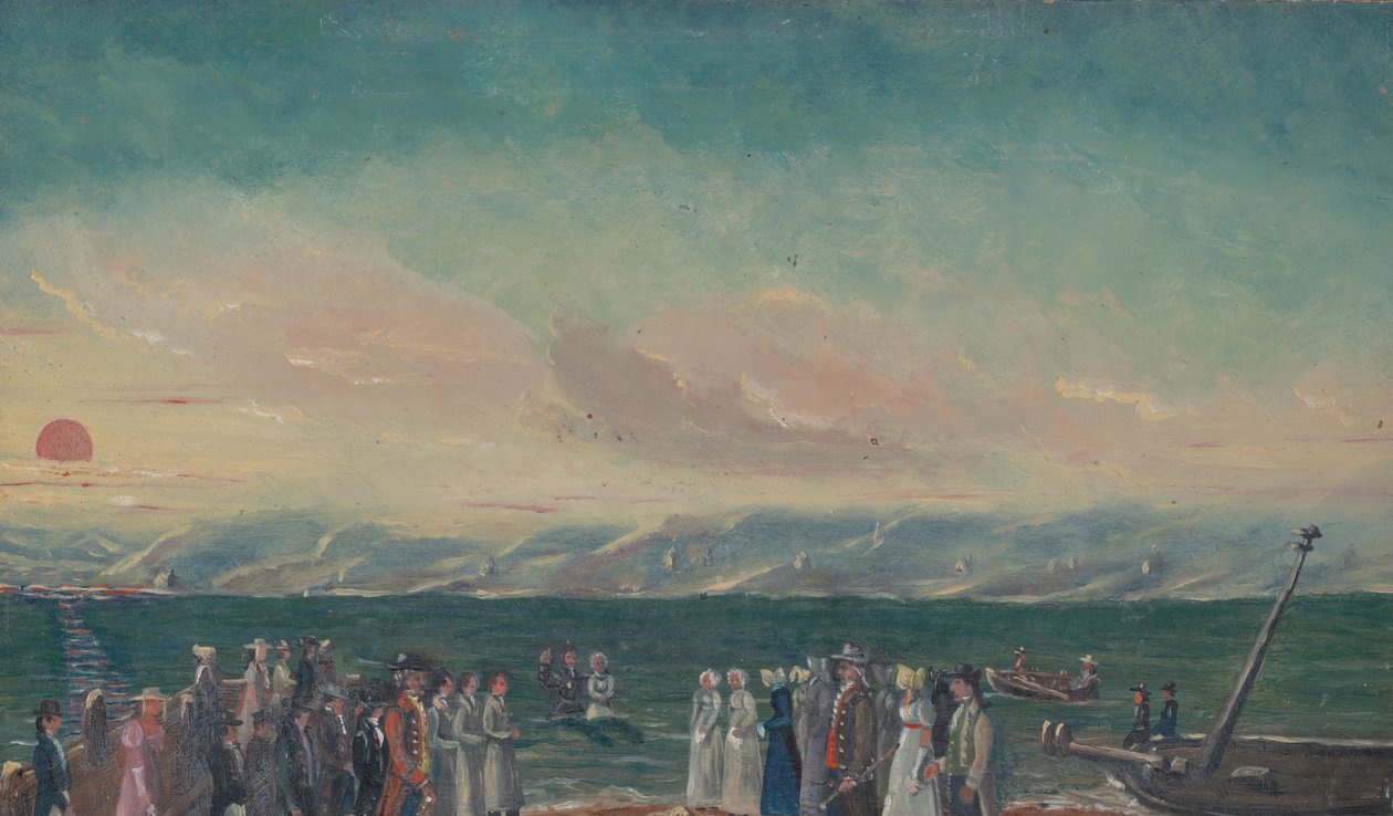 Dopet, 1870-talet. av William P. Chappel