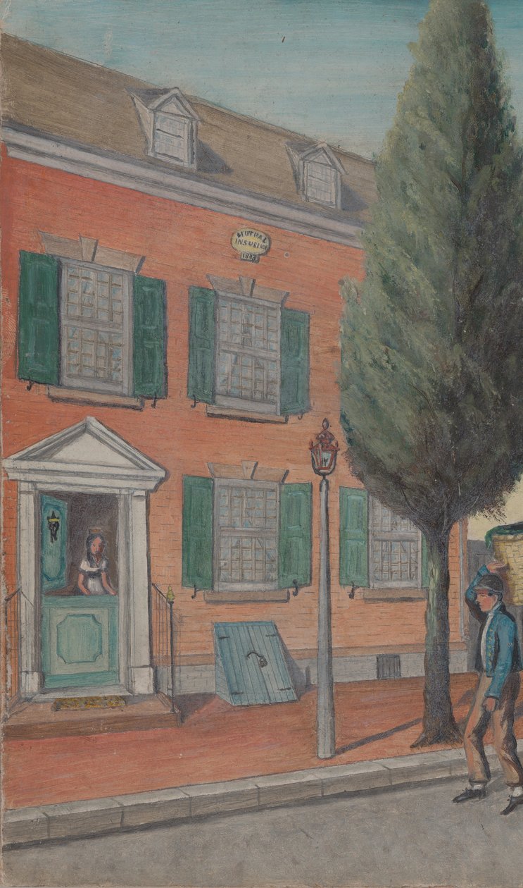 Tea Rusk and Brick House, 1870-talet. av William P. Chappel