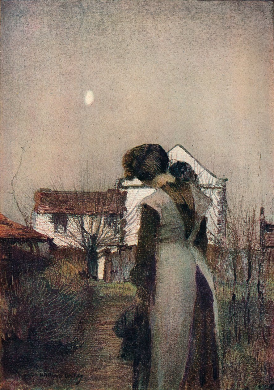 Gamla trädgården, c1910 av William Page Atkinson Wells