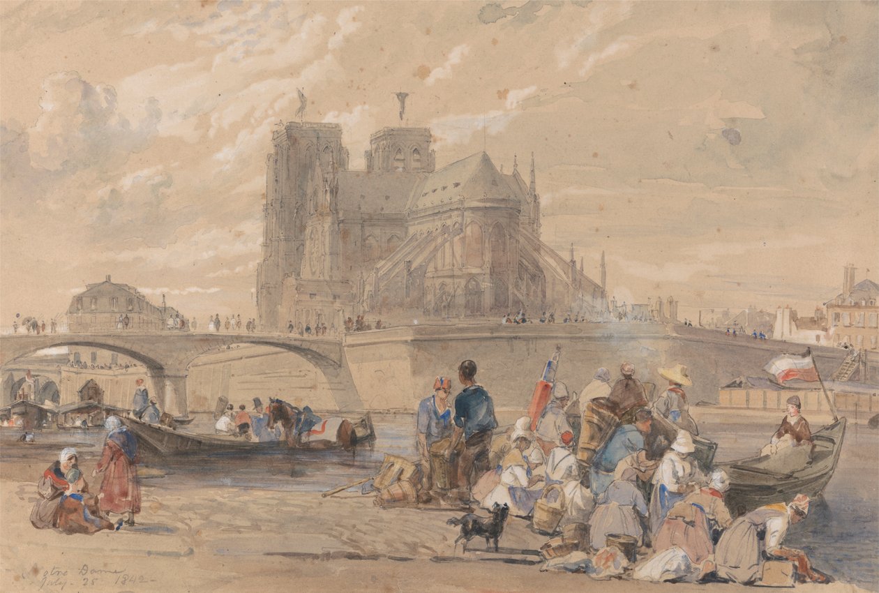 Notre-Dame, Paris av William Parrott
