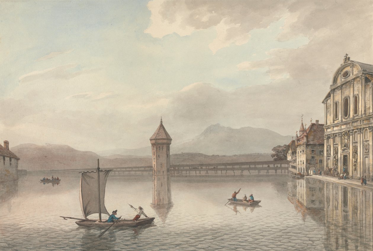 Utsikt över Luzern av William Pars
