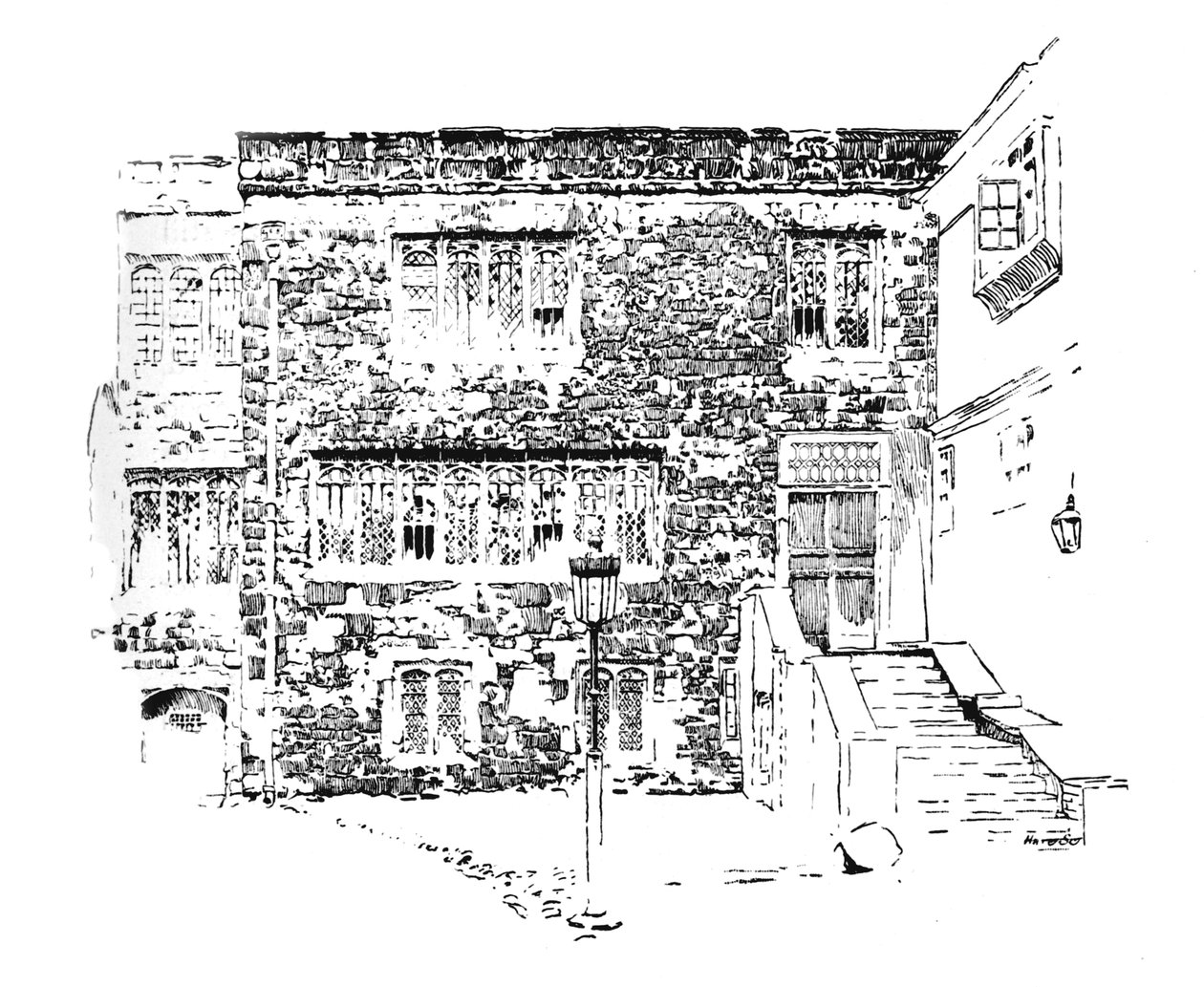 Jerusalems kammare. Abbots Residence, Westminster, c1897 av William Patten