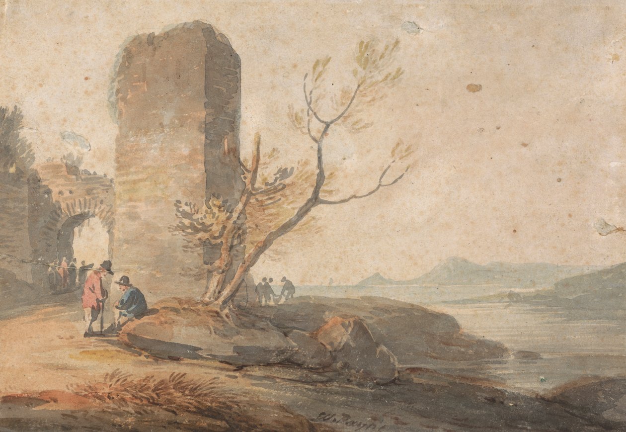 Figurer av en förstörd båge av William Payne