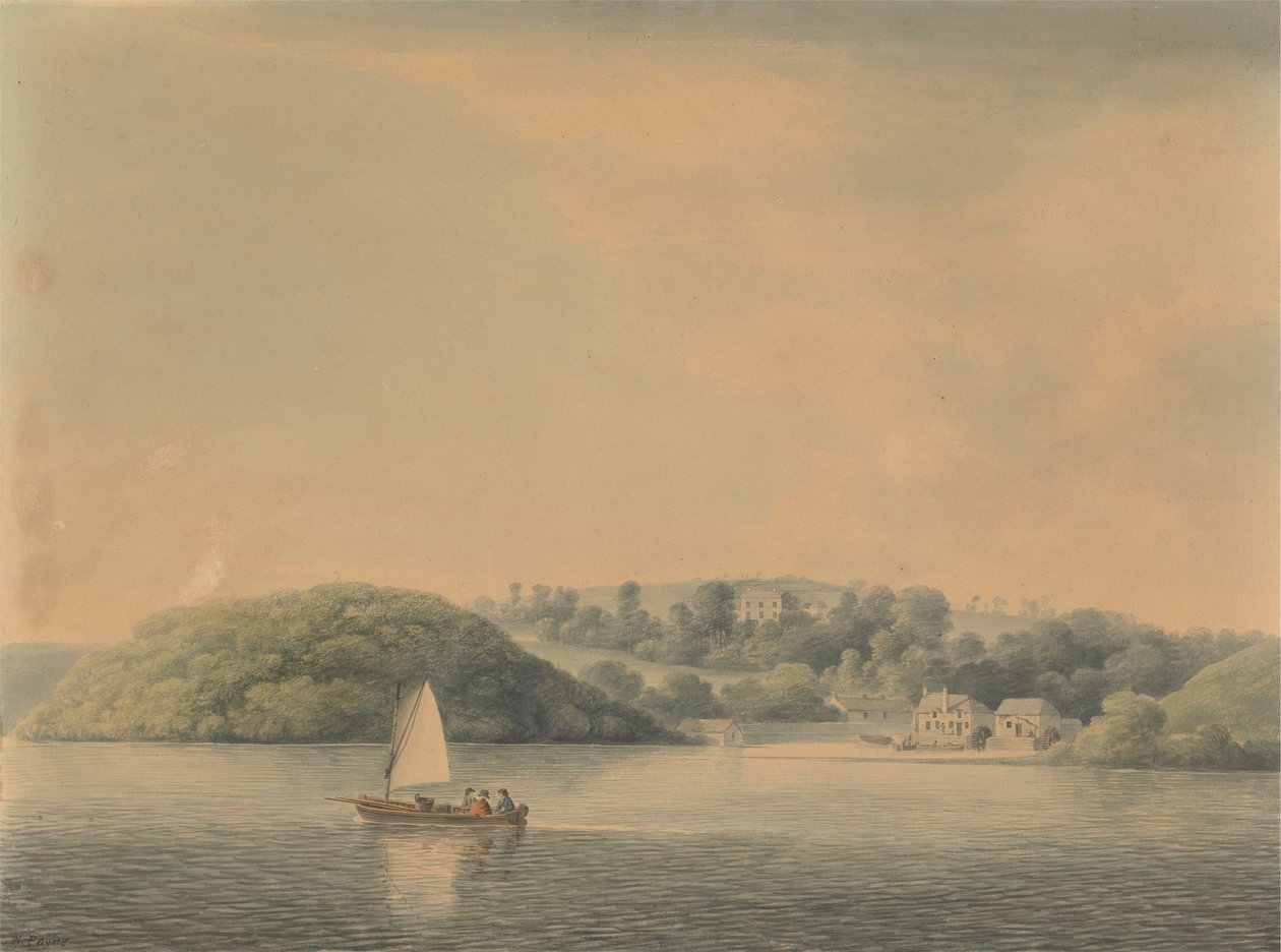 Mill på Tavy av William Payne