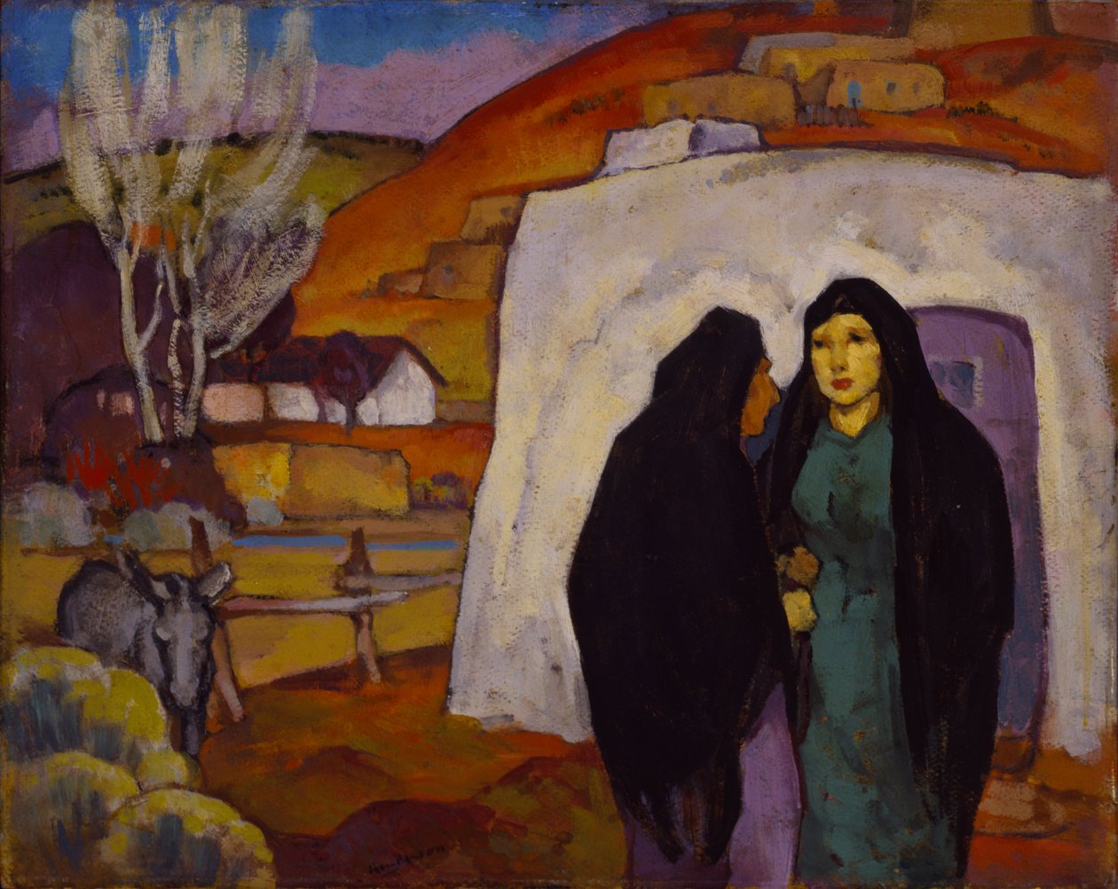The Gossip, ca. 1922. av William Penhallow Henderson