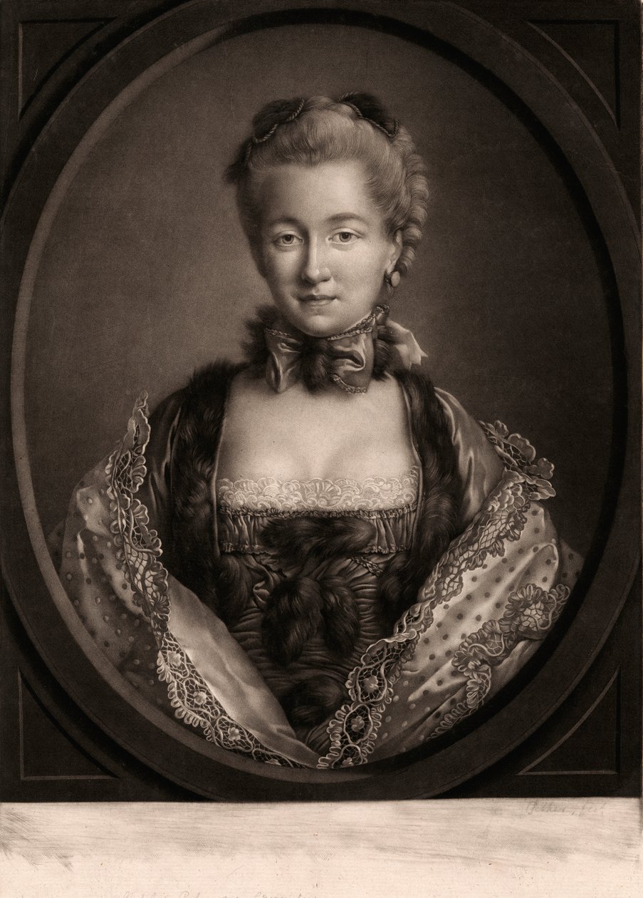 Grevinnan Natalia Petrovna Chernichev av William Pether