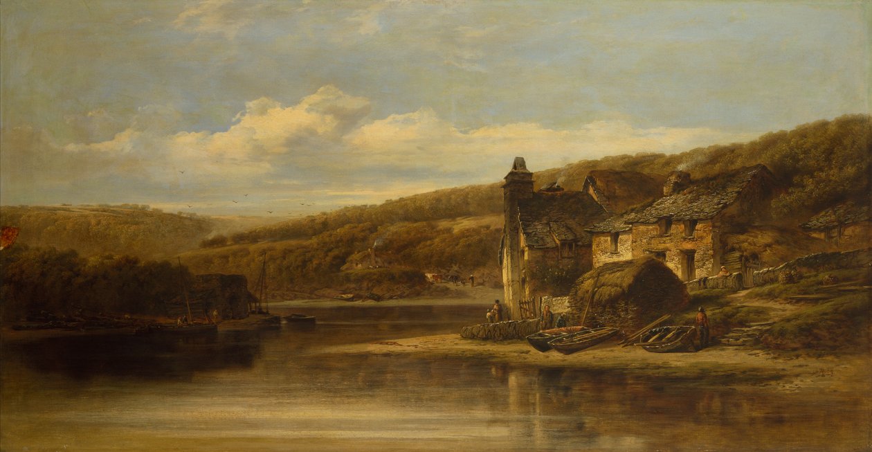 Nära Looe, Cornwall av William Pitt