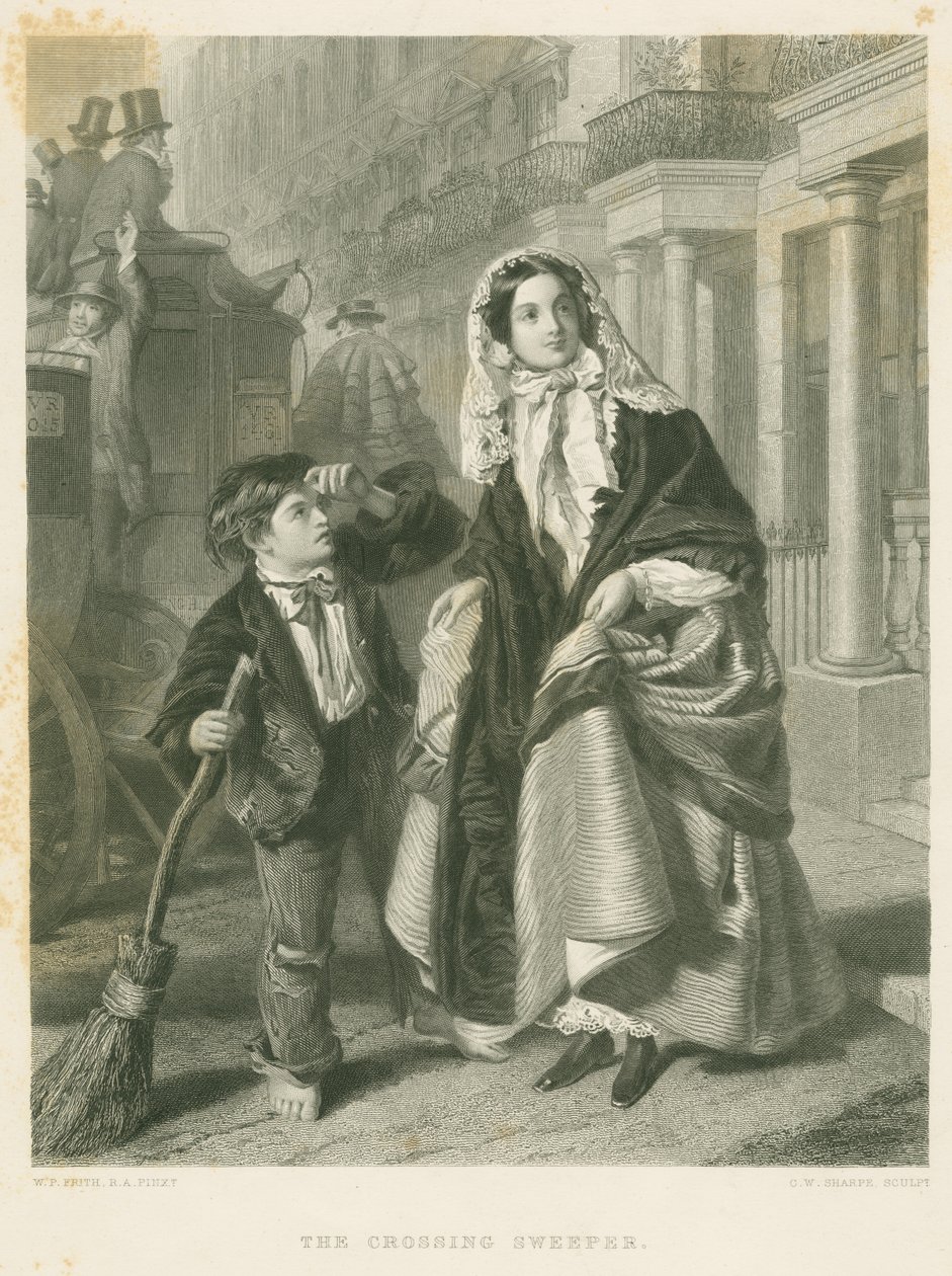 Bleak House: Korsningssoparen av William Powell Frith
