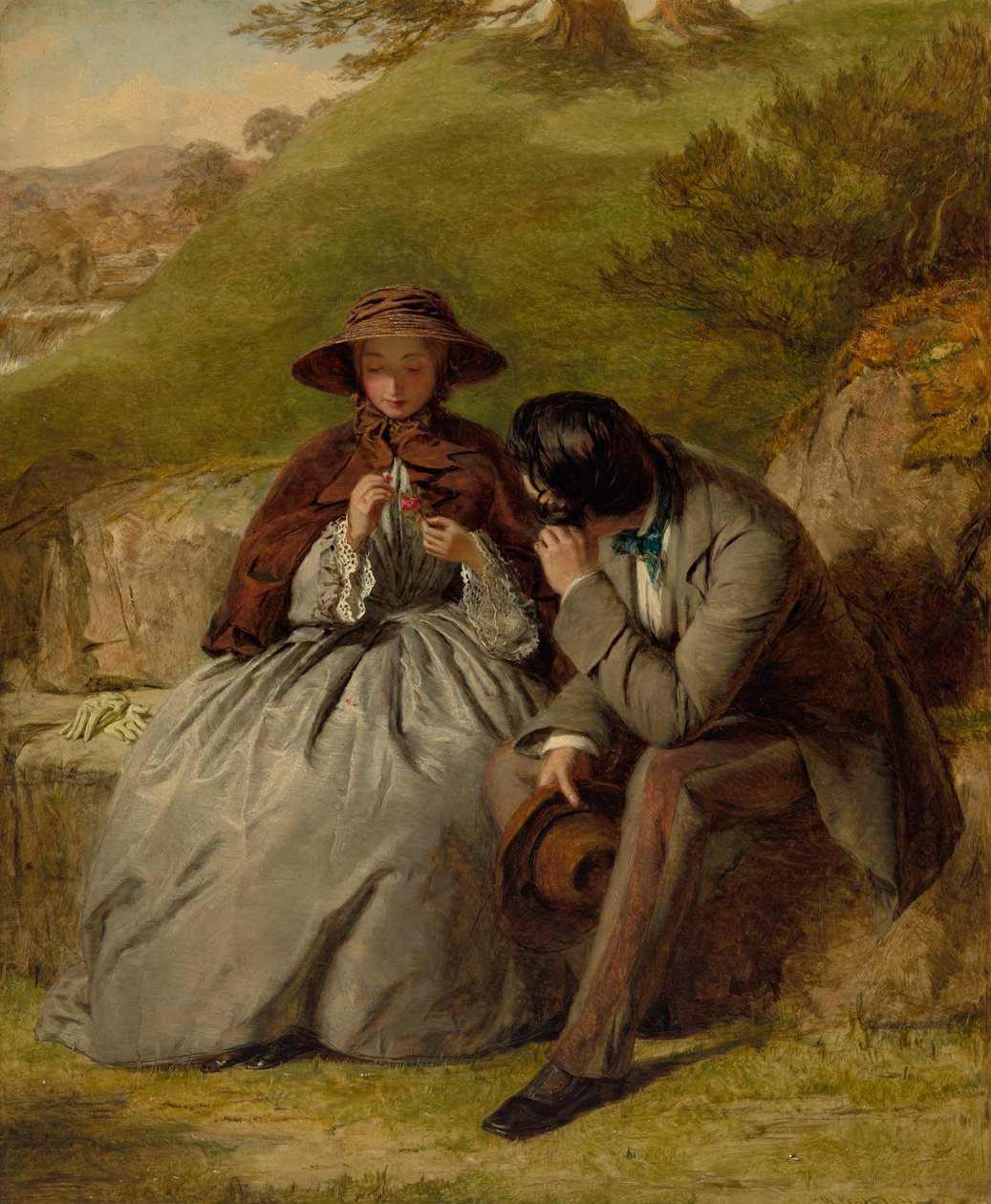 De älskande av William Powell Frith