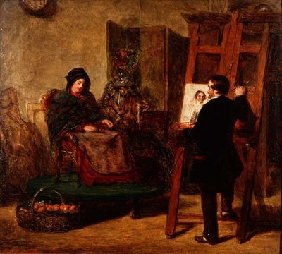 Den sömniga modellen av William Powell Frith