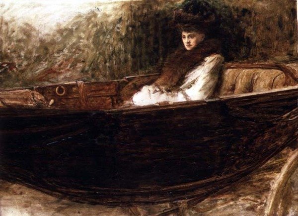 Lady in a Landau av William Quiller Orchardson