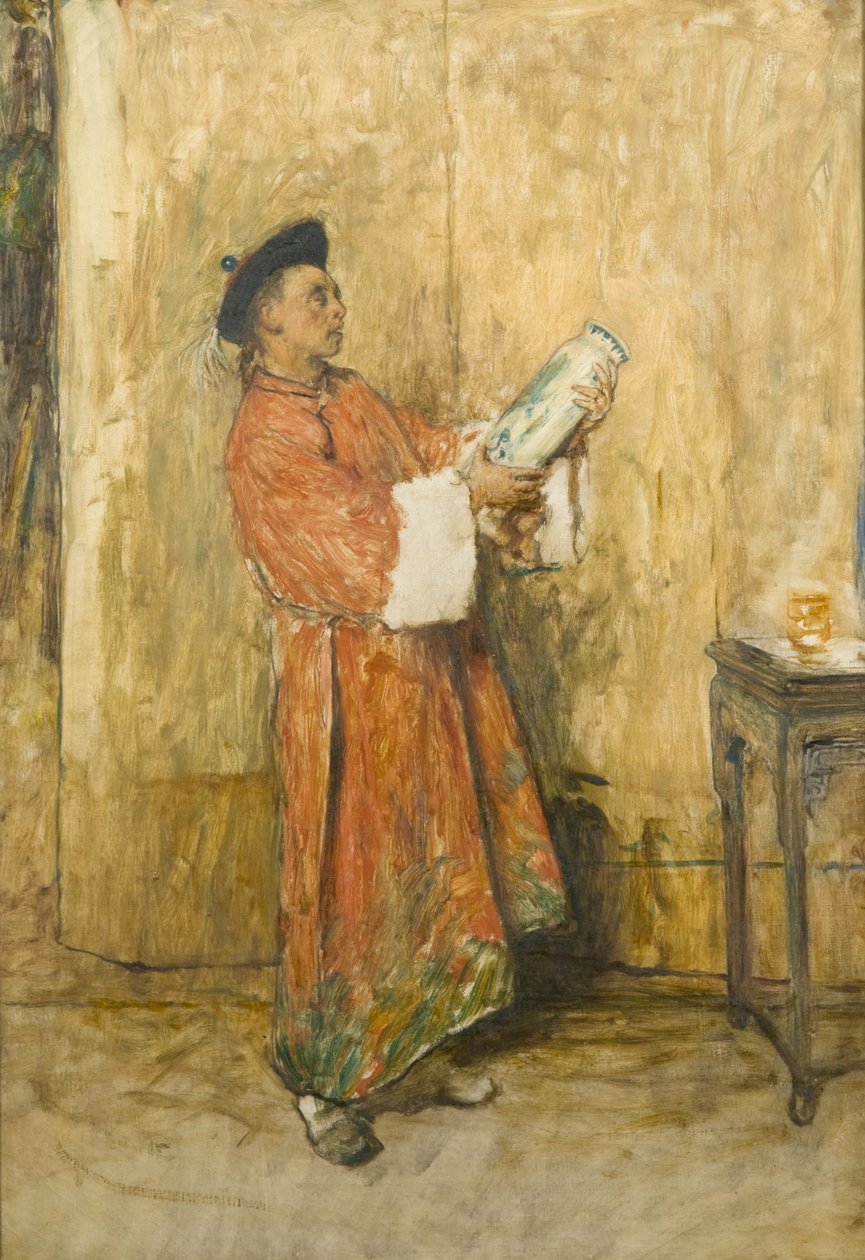 The Connoisseur - Eftermiddagsskiss av William Quiller Orchardson