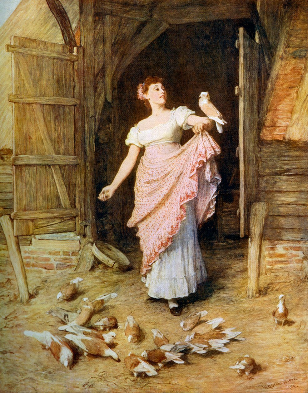 Bondens dotter, 1881, 1912. av William Quiller Orchardson