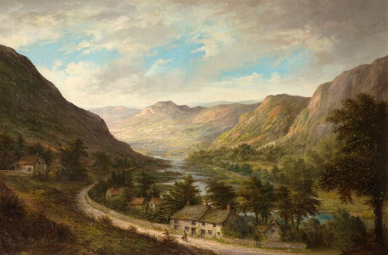 Elan Valley, Radnorshire, 1893. av William R. Stone