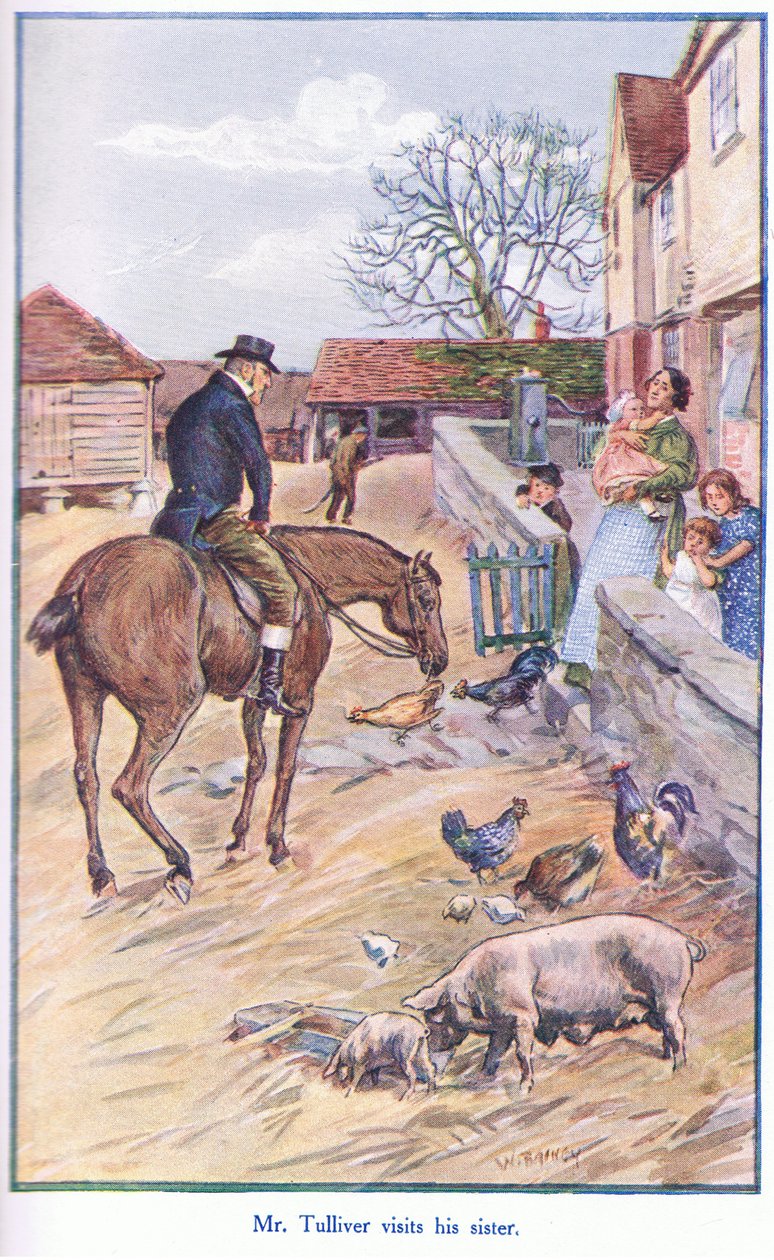 Mr Tulliver besöker sin syster, 1930-talet av William Rainey