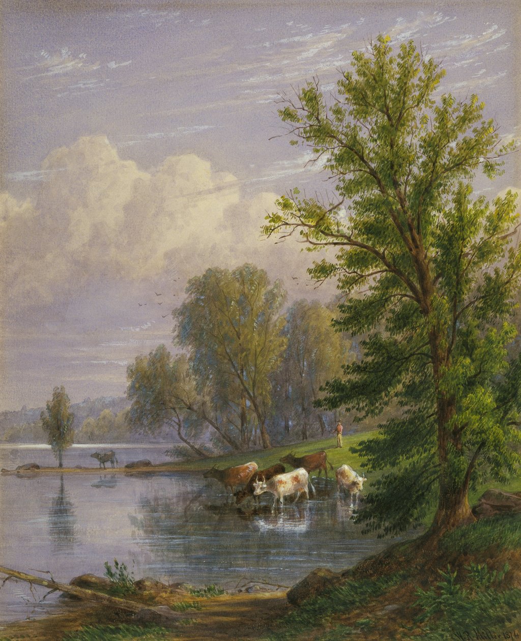 Utan titel av William Rickarby Miller