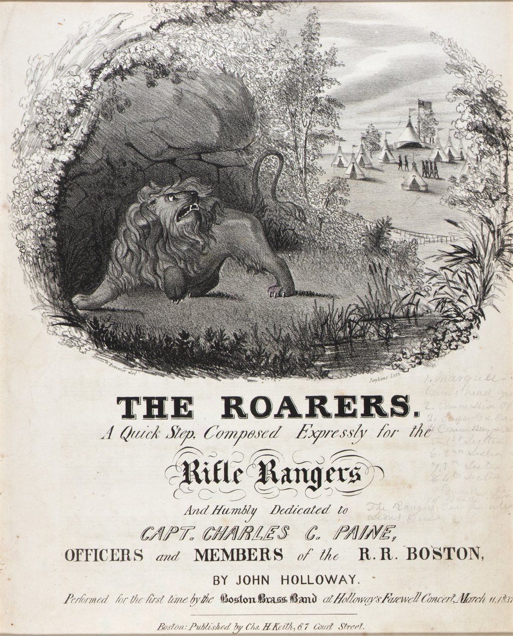 The Roarers av William Rimmer