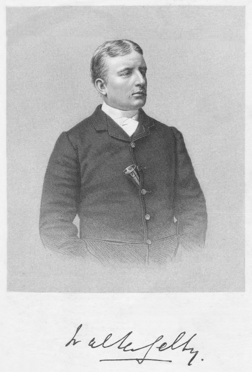 Porträtt av en man, 1893. av William Roffe