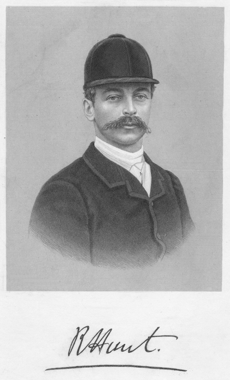 R Hunt, 1893. av William Roffe