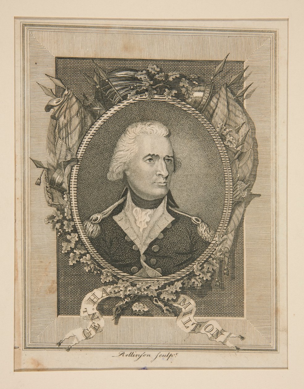 General (Alexander) Hamilton av William Rollinson