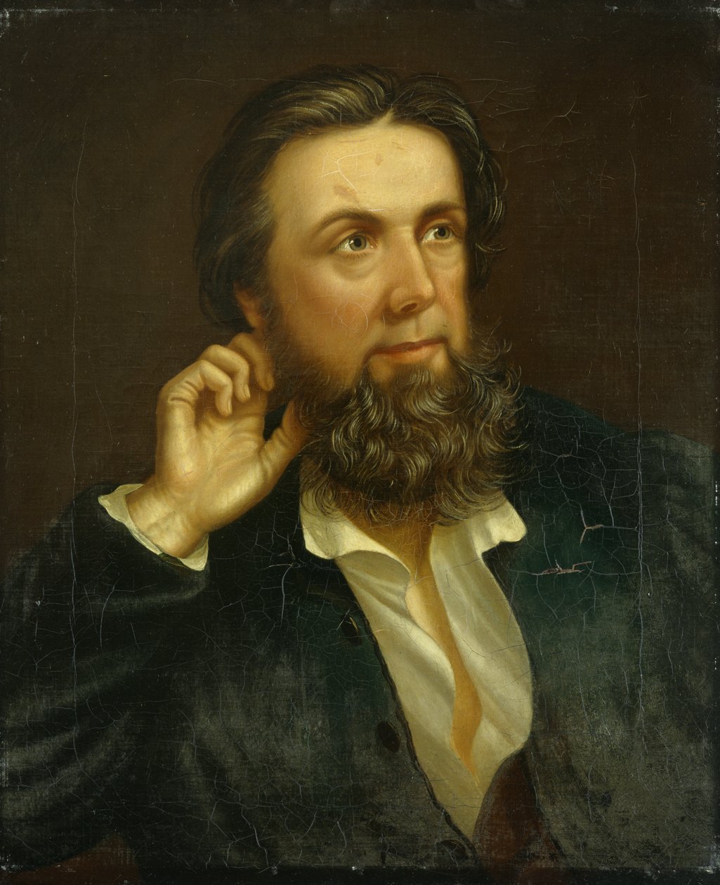 John Jones (Talhaiarn) 1846 (olja på duk) av William Roos