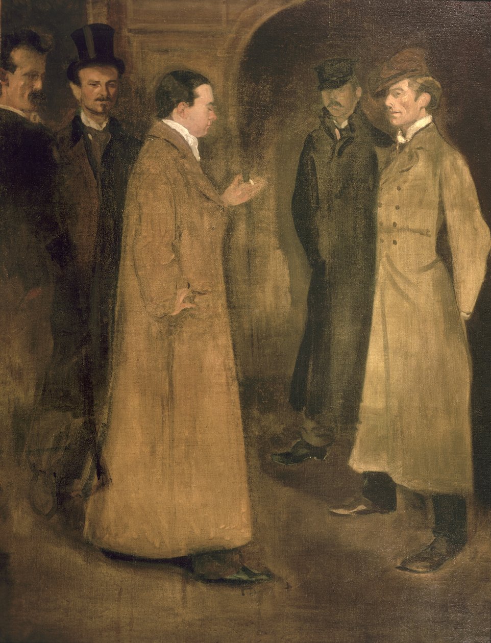 Gruppporträtt av William Rothenstein