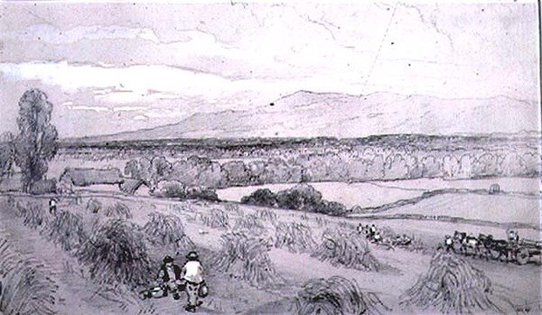 Skördescen av William Roxby Beverly