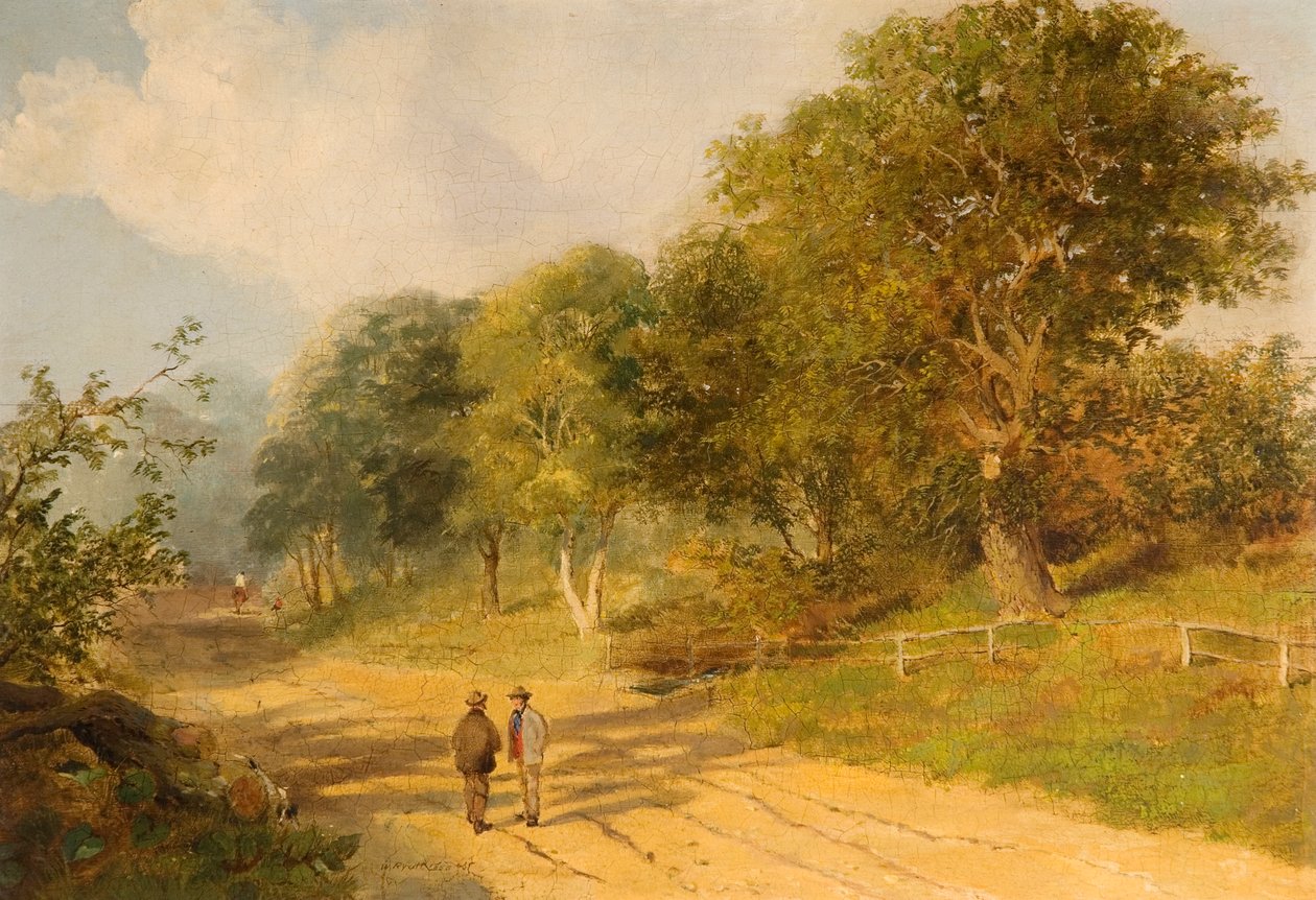 Vägen till Redheugh Hall, 1856 av William Ryott