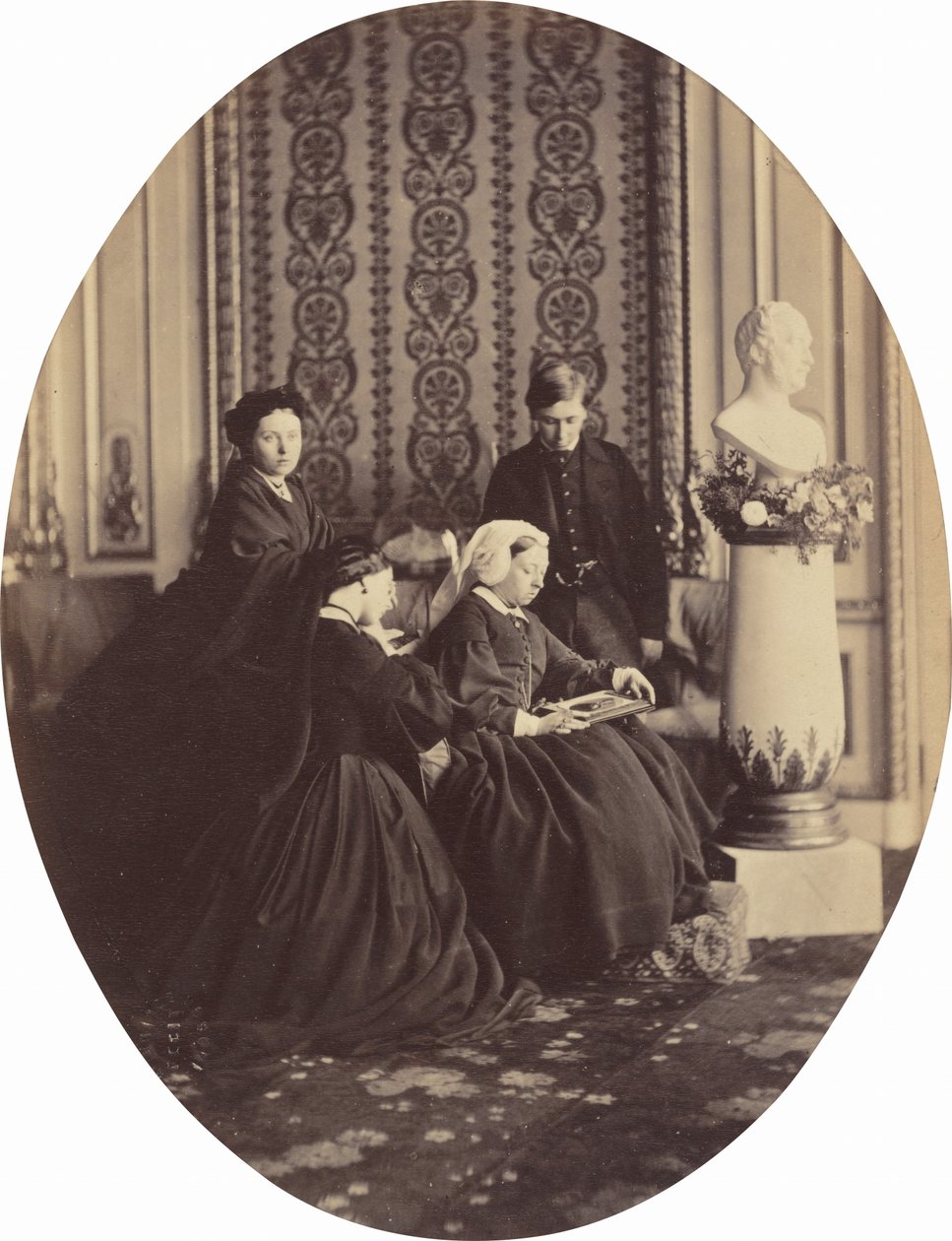 Drottning Victoria i sorg, 1862. av William Samuel Bambridge