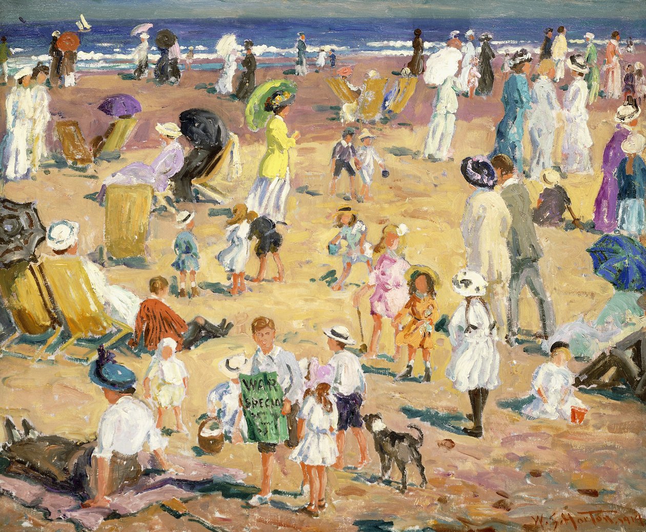 Strand i solen av William Samuel Horton