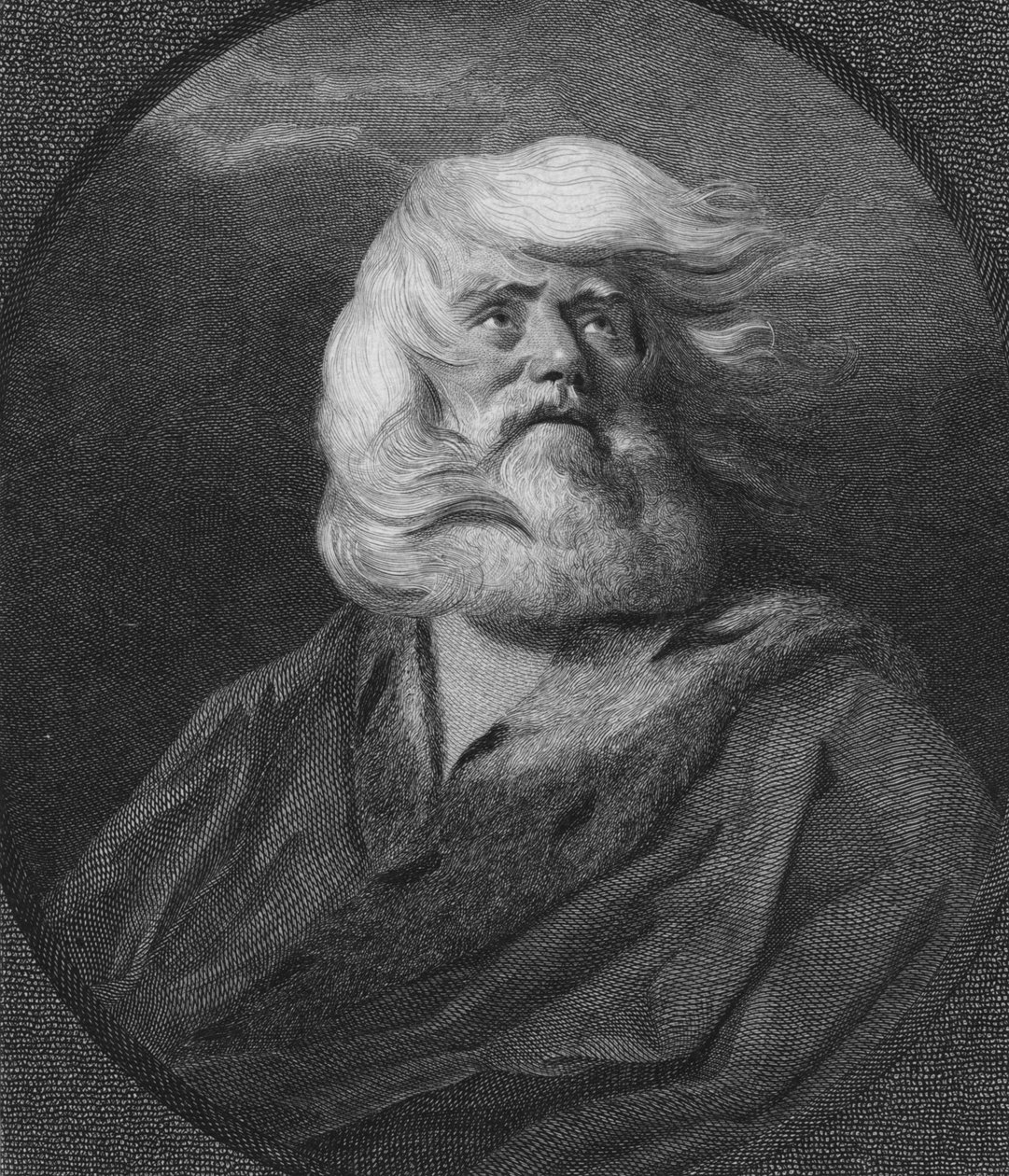 Kung Lear, c1800 av William Sharp