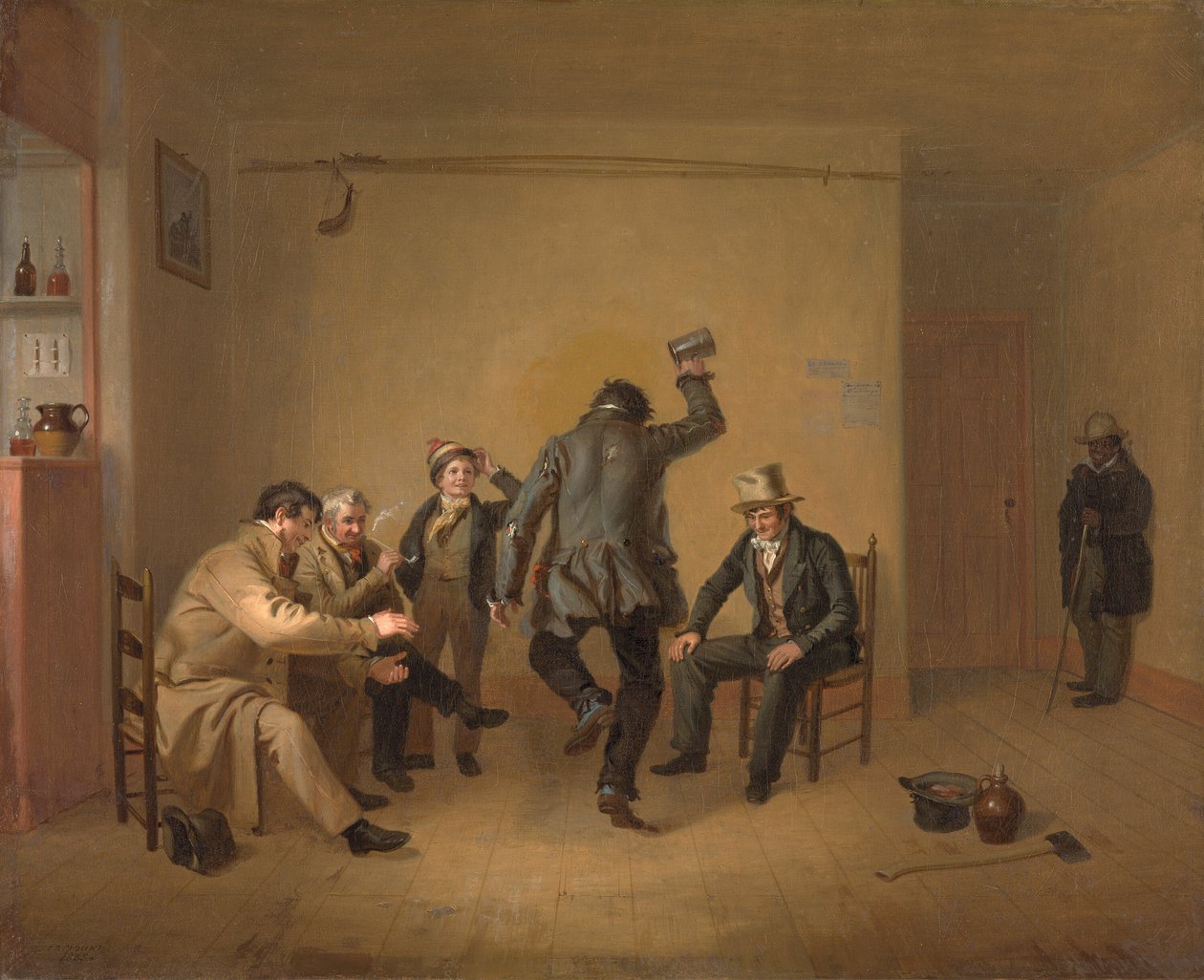 Barrumsscen, 1835. av William Sidney Mount