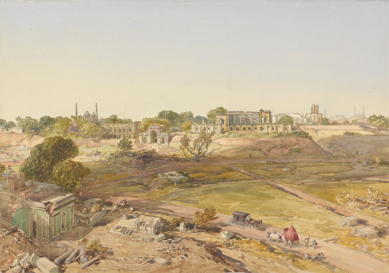 The Residency, Lucknow av William Simpson