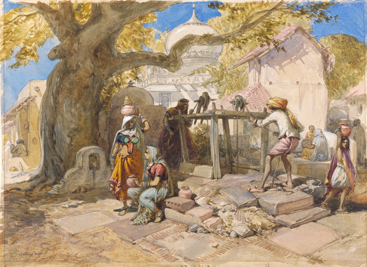 Bybrunnen av William Simpson