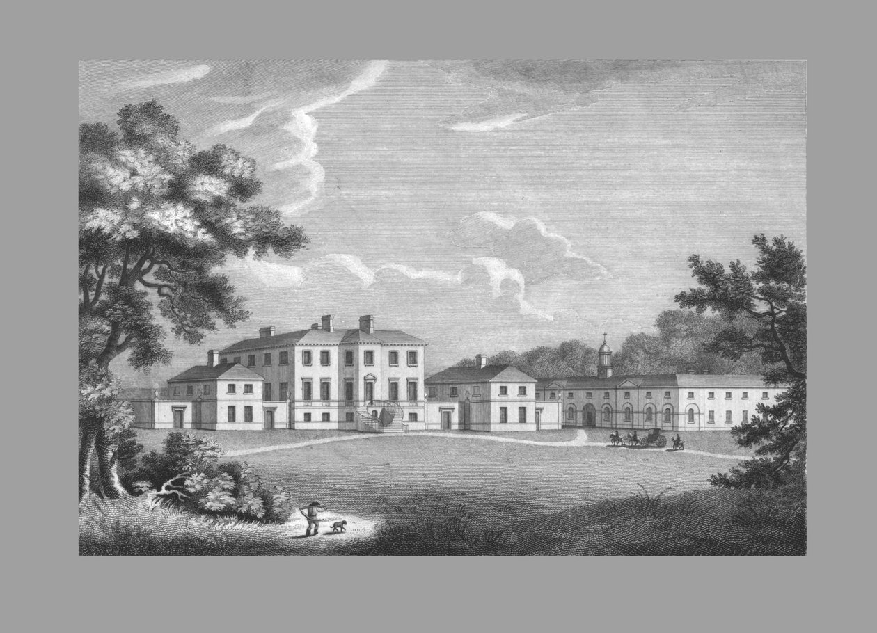 Gledstone House, 1804. av William Skelton