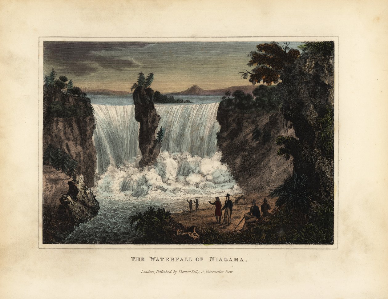 Niagaras vattenfall av William Smellie
