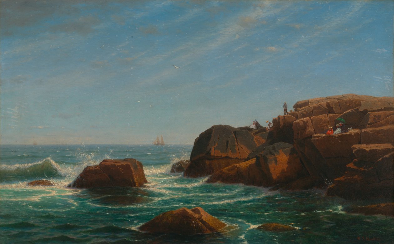 Castle Rock, Nahant av William Stanley Haseltine