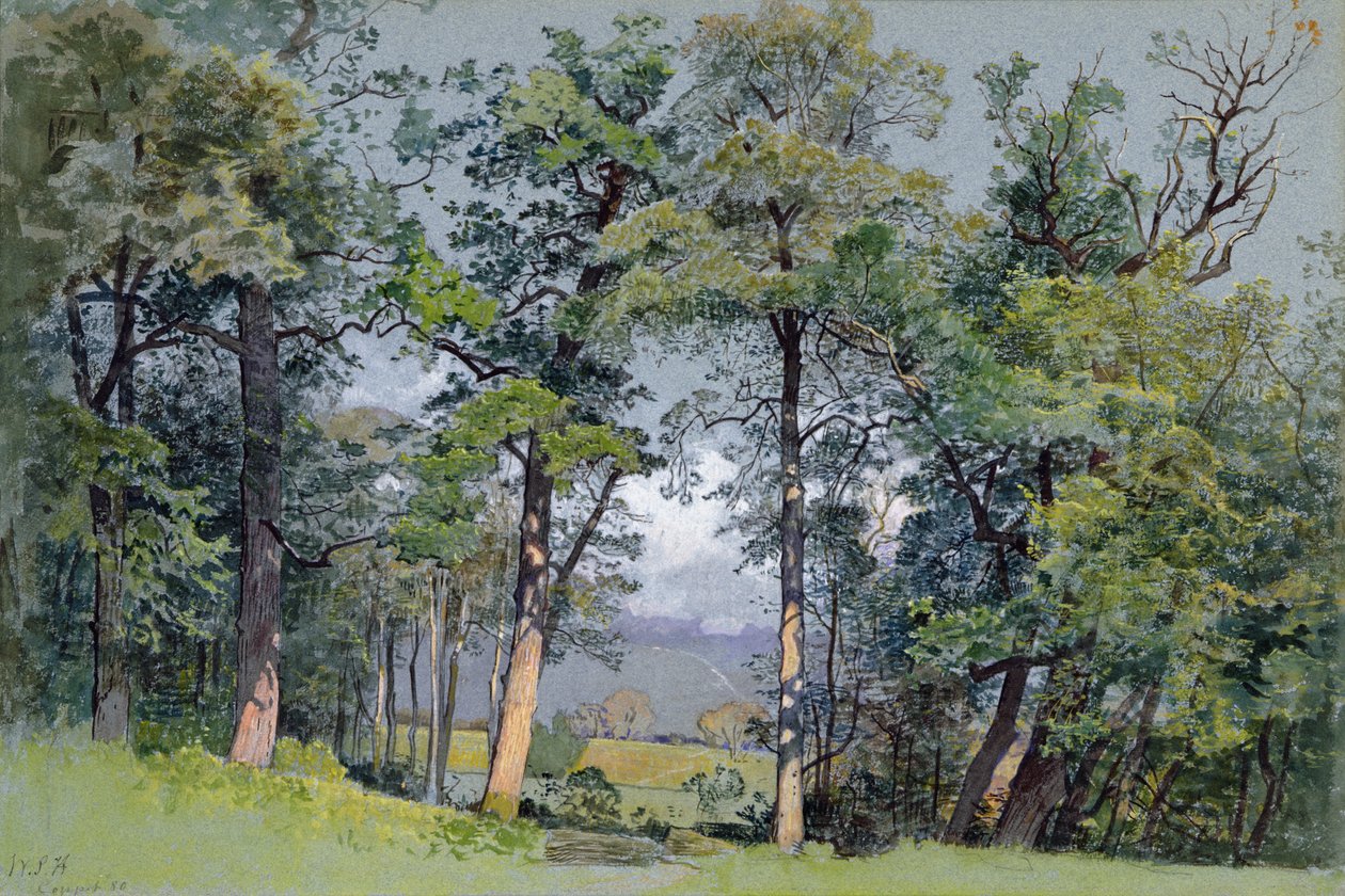 Coppet, Genèvesjön av William Stanley Haseltine