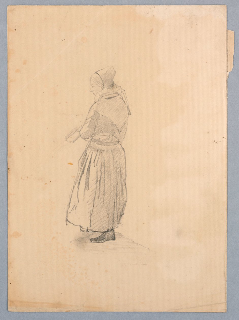 Studie av en kvinna av William Stanley Haseltine