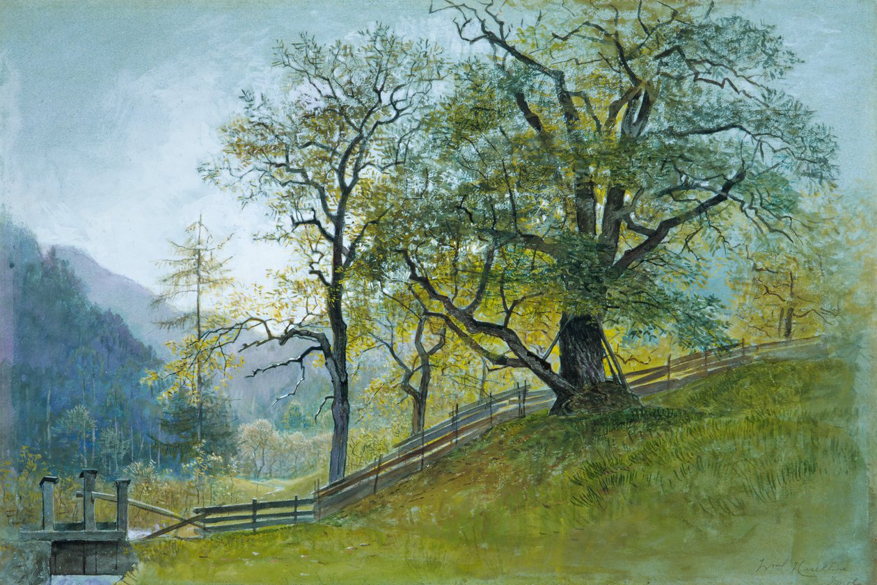 Vahrn i Tyrolen nära Brixen. av William Stanley Haseltine
